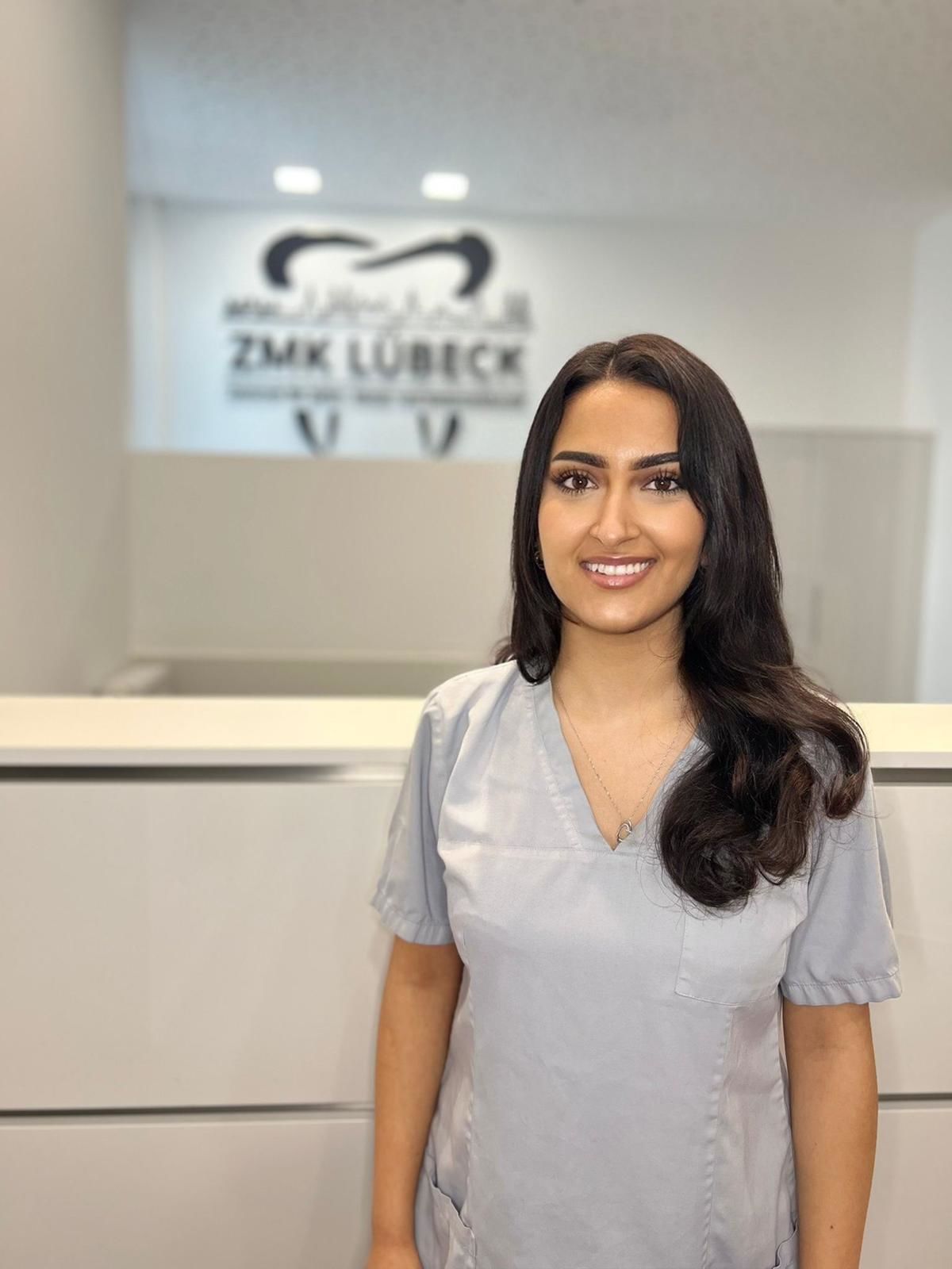 Zelin Akgül -Zahnmedizinische Fachangestellte im ZMK Lübeck